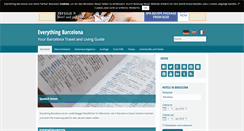 Desktop Screenshot of everythingbarcelona.net